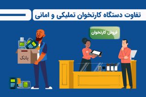 تفاوت دستگاه کارتخوان تملیکی و امانی